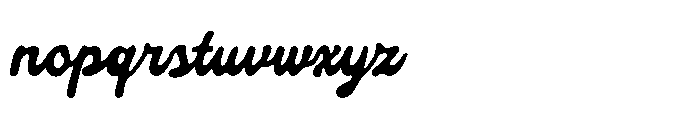 Grande Magical Font LOWERCASE