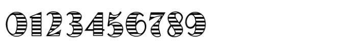 Grandecort All Stripes Font OTHER CHARS