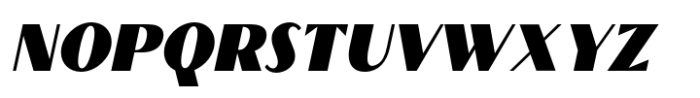 Grandecort Bold Oblique Font UPPERCASE