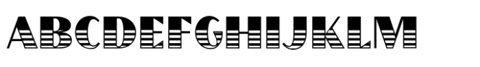 Grandecort Bottom Stripes FONT