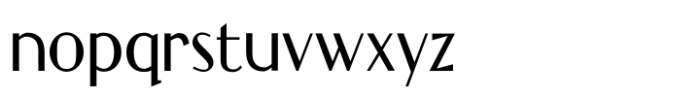 Grandecort Light Font LOWERCASE