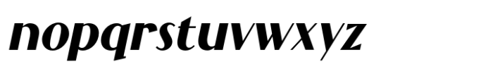 Grandecort Medium Oblique Font LOWERCASE