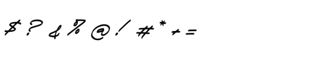 Grandest Script Regular Font OTHER CHARS