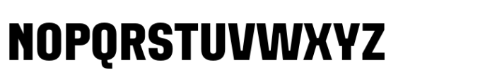 Grandheron Sans New Extra Bold Font UPPERCASE