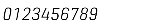 Grandheron Sans New Extra Light Italic Font OTHER CHARS
