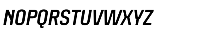 Grandheron Sans New Medium Italic Font UPPERCASE