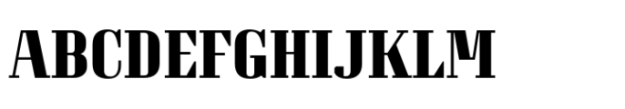 Grandheron Serif New Extra Bold Font UPPERCASE