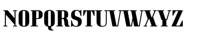 Grandheron Serif New Extra Bold Font UPPERCASE