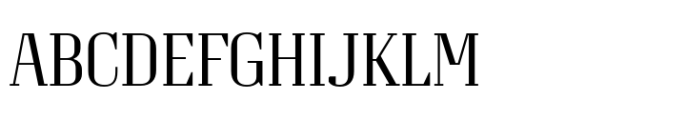Grandheron Serif New Light Font UPPERCASE