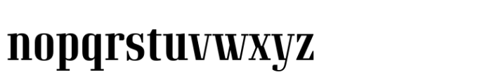 Grandheron Serif New Semi Bold Font LOWERCASE