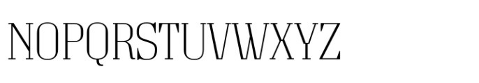 Grandheron Serif New Thin Font UPPERCASE