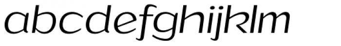 Grandi Light Italic Font LOWERCASE