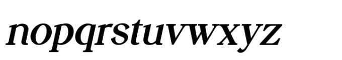 Grandiosity Bold Italic Font LOWERCASE