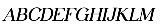 Grandiosity Semi Bold Italic Font UPPERCASE