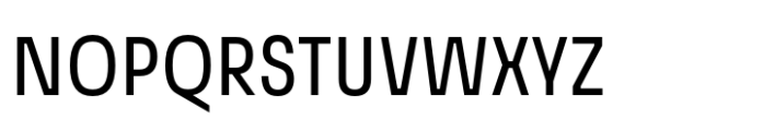 Grandis Condensed Regular Font UPPERCASE