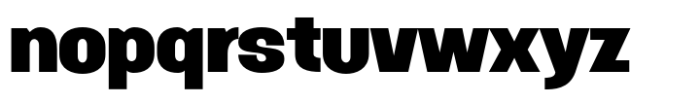 Grandison Black Font LOWERCASE