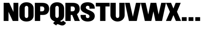 Grandison Extra Bold Font UPPERCASE