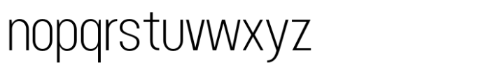 Grandison Extra Light Font LOWERCASE