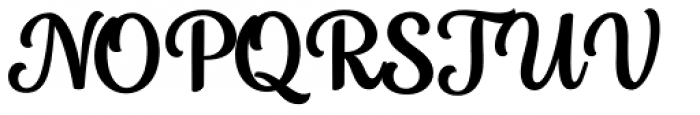 Grandista Regular Font UPPERCASE