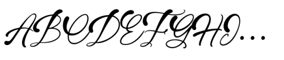 Grandlove Font UPPERCASE
