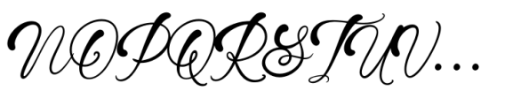 Grandlove Font UPPERCASE