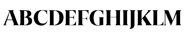 Grandlux Extra Bold Font UPPERCASE