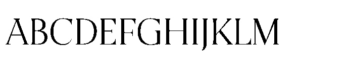 Grandlux Light Font UPPERCASE