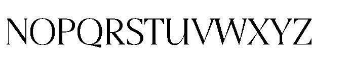 Grandlux Light Font UPPERCASE
