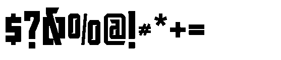 Grandover Regular Font OTHER CHARS