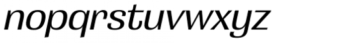 Grange Medium Italic Font LOWERCASE