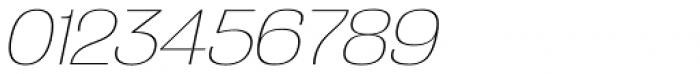 Grange Thin Italic Font OTHER CHARS