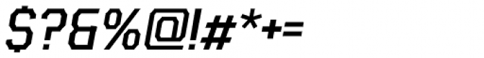 Granic Sans Light Italic Font OTHER CHARS
