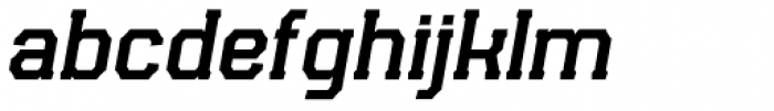 Granic Slab Medium Italic Font LOWERCASE