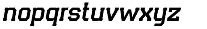 Granic Slab Medium Italic Font LOWERCASE