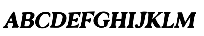 Granier Crown Italic Font UPPERCASE