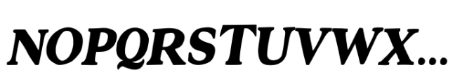 Granier Crown Italic Font UPPERCASE