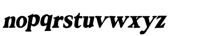 Granier Crown Italic Font LOWERCASE