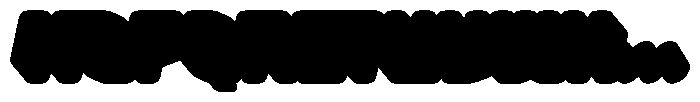 Granix Extrude Font UPPERCASE