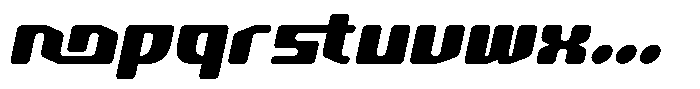 Granix Regular Font LOWERCASE