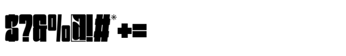 Granke Bold Font OTHER CHARS