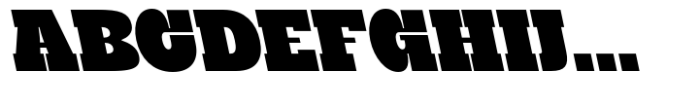 Grantig Backslant Font UPPERCASE