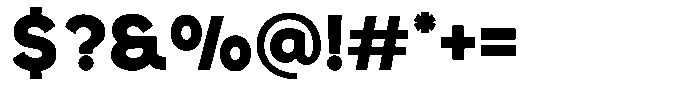 Granty Bold Font OTHER CHARS