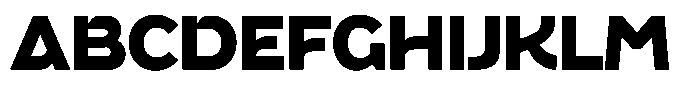 Granty Bold Font UPPERCASE