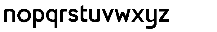 Granty Regular Font LOWERCASE