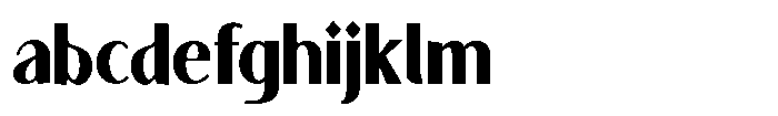 Granvia Ultra Black Condensed FONT