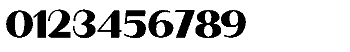 Granvia Ultra Black Expanded Font OTHER CHARS