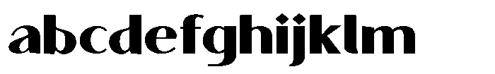 Granvia Ultra Black Expanded FONT