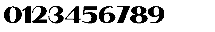 Granvia Ultra Black Extra Expanded Font OTHER CHARS