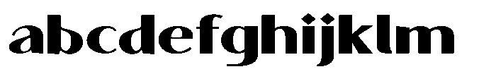 Granvia Ultra Black Extra Expanded FONT