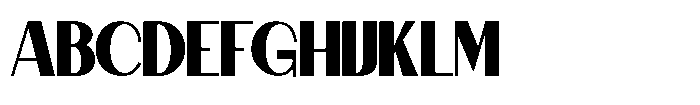 Granvia Ultra Black Semi Condensed Font UPPERCASE